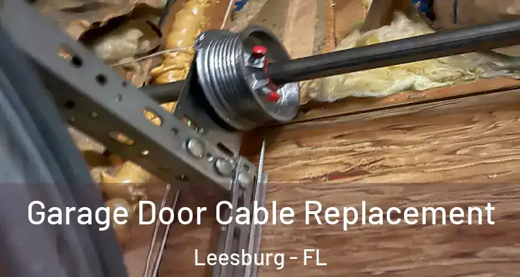 Garage Door Cable Replacement Leesburg - FL