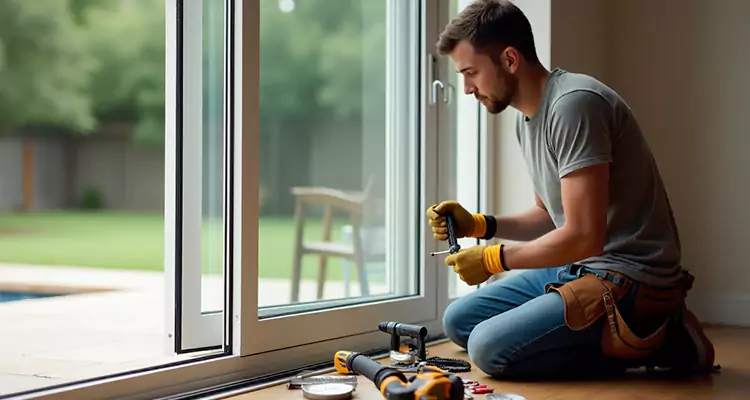 Squeaky Sliding Patio Doors in Leesburg, FL